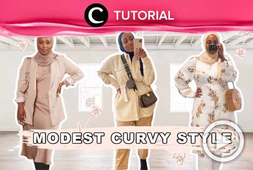 Tubuh curvy bukan menjadi halangan untuk tetap tampil stylish dengan hijab. Intip tipsnya di: http://bit.ly/3pSGs18. Video ini di-share kembali oleh Clozetter @saniaalatas. Lihat juga tutorial lainnya di Tutorial Section.