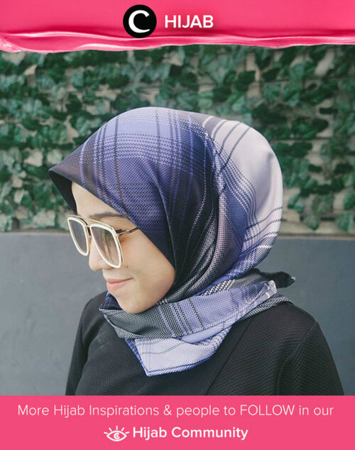 Easy - comfort - and lovely to wear pattern scarf. Simak inspirasi gaya Hijab dari para Clozetters hari ini di Hijab Community. Image shared by Clozetter: @silmiaputri. Yuk, share juga gaya hijab andalan kamu