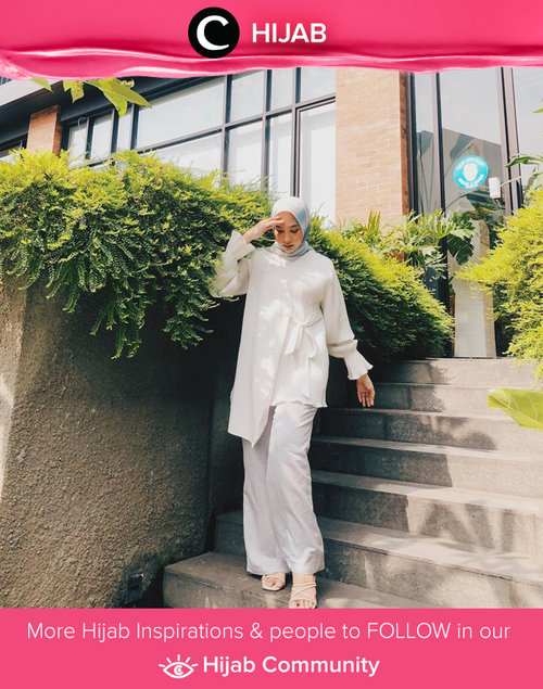 Kesan clean yang ditampilkan dari warna putih membuat pemakainya terlihat effortless dan tetap stylish ya, Clozetters! Image shared by Clozette Ambassador @prapancadf. Simak inspirasi gaya Hijab dari para Clozetters hari ini di Hijab Community. Yuk, share juga gaya hijab andalan kamu.