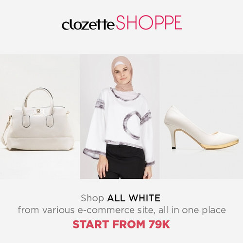 Memakai outfit serba putih akan membuatmu terlihat lebih muda, segar, dan tampak memukau. Belanja outfit serba putih dari berbagai e-commerce site MULAI DARI 79K di #ClozetteSHOPPE!  http://bit.ly/whitefashion