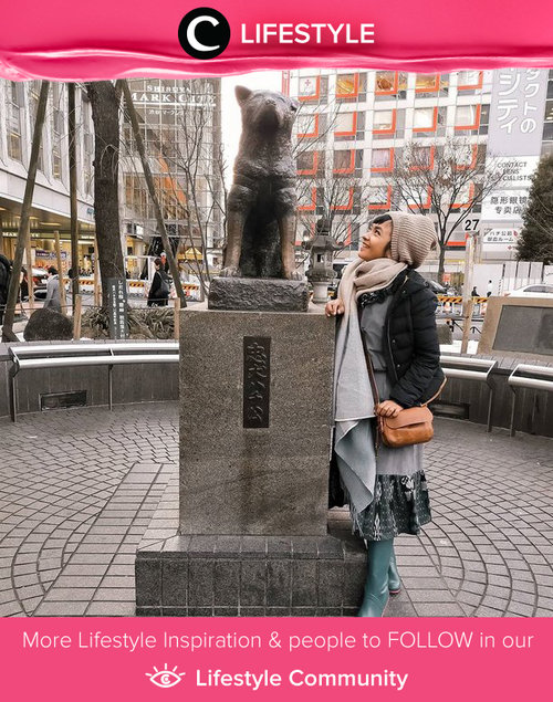 Jika berkesempatan ke Tokyo, jangan lewatkan berfoto di patung Hachiko yang berdiri kokoh di depan stasiun Shibuya. Patung ikonik ini telah dianggap sebagai salah satu lambang kesetiaan bagi warga Jepang, lho. Image shared by Clozette Ambassador @sophietobelly. Simak Lifestyle Update ala clozetters lainnya hari ini di Lifestyle Community. Yuk, share momen favoritmu bersama Clozette. 