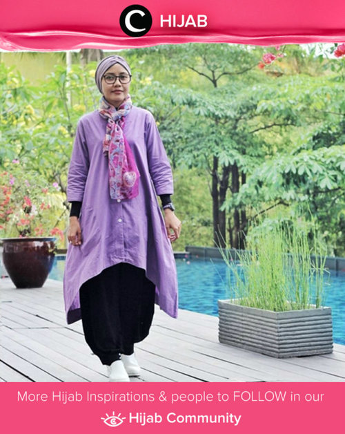 Keep things casual with shirt dress. Simak inspirasi gaya Hijab dari para Clozetters hari ini di Hijab Community. Image shared by Star Clozetter: @mirasahid. Yuk, share juga gaya hijab andalan kamu
