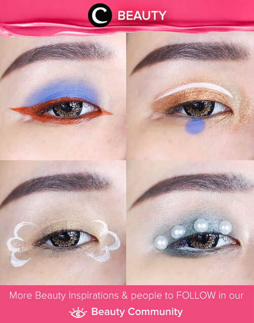 Clozetter @beatricenathania made eye makeup looks inpired by HBO drama series: Euphoria. Creative and aesthetic, we love it! Simak Beauty Update ala clozetters lainnya hari ini di Beauty Community. Yuk, share produk favorit dan makeup look kamu bersama Clozette.