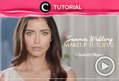 Musim panas bukan halangan untuk tampilan makeup wedding outdoor yang paripurna. Simak tutorialnya di: http://bit.ly/2P7KdSy. Video ini di-share kembali oleh Clozetter @juliahadi. Intip juga tutorial lainnya di Tutorial Section.