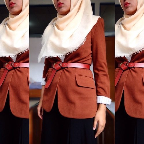 BELTED. Just like @songofstyle Blazer from #forever21 .
#ootd #outfitoftheday #potd #lookoftheday #wiwt #whatiworetoday #hijabers #hijabi #hijabfashio... Read more →