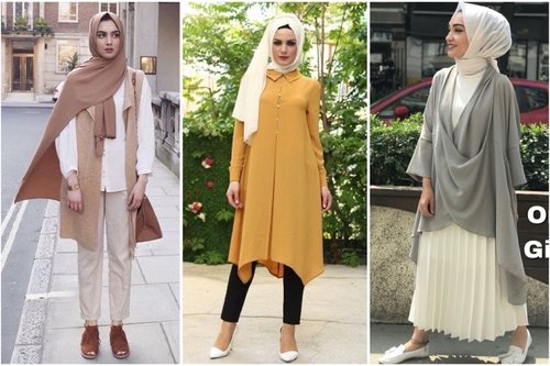 7 OOTD Hijab dan Baju Lebaran Hits Warna Earthy Tone yang Kalem dan Sopan