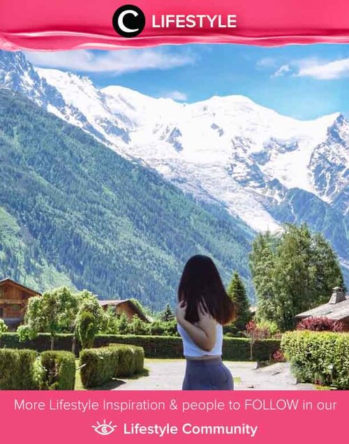 Clozetter @reginabundiarti menyapa dari Argentiere, France! Cantik sekali, ya, pemandangannya. Simak Lifestyle Updates ala clozetters lainnya hari ini di Lifestyle Community. Yuk, share juga momen favoritmu. 