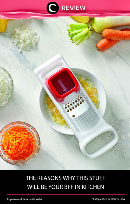 CULINARY & FOOD CONSERVATION Company terdepan di Indonesia memahami kebutuhan perempuan modern dengan meluncurkan TUPPERWARE SPEEDY GRATER. Yuk, intip review-nya di: http://bit.ly/353X0bI. Jika kamu sempat mencoba salah satu produk ini, share pengalamanmu di kolom Comment, ya!
  