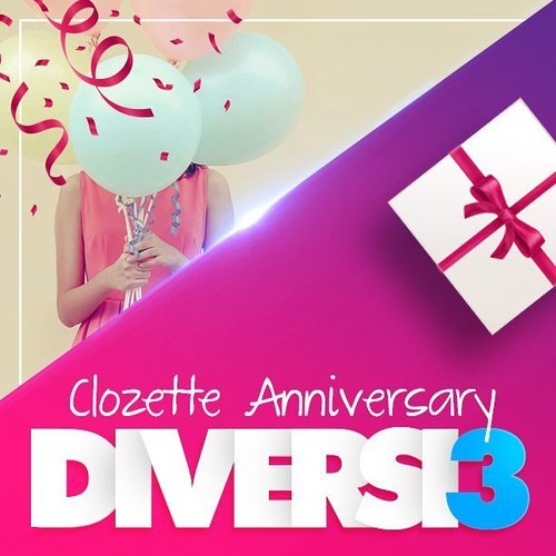 Dalam rangka menyambut keriaan ulang tahun Clozette Indonesia yang ke-3, ada kejutan spesial untuk Clozetters yaitu Clozette Diversi3 Box! Ada 100 box yang akan kami bagikan, lho. Penasaran nggak isinya apa aja? Yuk langsung cek ke http://bit.ly/diversi3 (link on bio) 
#ClozetteID