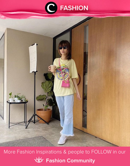 Picking up your morning coffee with style! Image shared by Clozetter @isnadani. Simak Fashion Update ala clozetters lainnya hari ini di Fashion Community. Yuk, share outfit favorit kamu bersama Clozette.