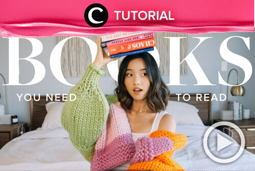 7 books you need to read this year: http://bit.ly/3c5teK6. Video ini di-share kembali oleh Clozetter @aquagurl. Lihat juga tutorial lainnya di Tutorial Section.