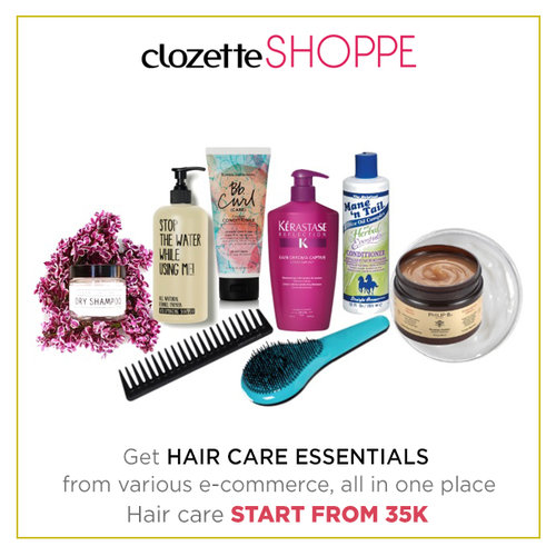 Clozetters, mumpung lagi weekend, yuk sediakan waktu untuk rawat rambut indahmu. Belanja perawatan rambut MULAI DARI 35K dari berbagai e-commerce site di #ClozetteSHOPPE! 
http://bit.ly/2vlnrsy
