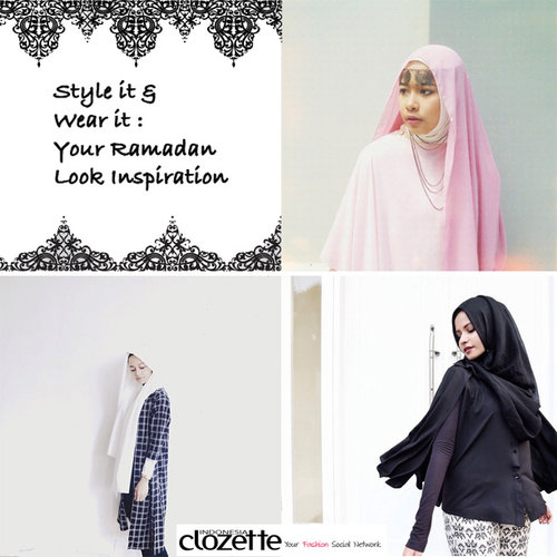 Bingung ingin memakai apa selama bulan Ramadan? Curi ide padu padan dari Hijabers berikut -> http://bit.ly/1LCeRJv