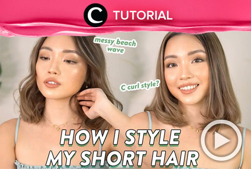 Yuk, intip styling tips rambut pendek ala Gel Angelicca di: https://bit.ly/30Jc3YQ. Video ini di-share kembali oleh Clozetter @zahirazahra. Intip juga tutorial lainnya yang ada di Tutorial Section.