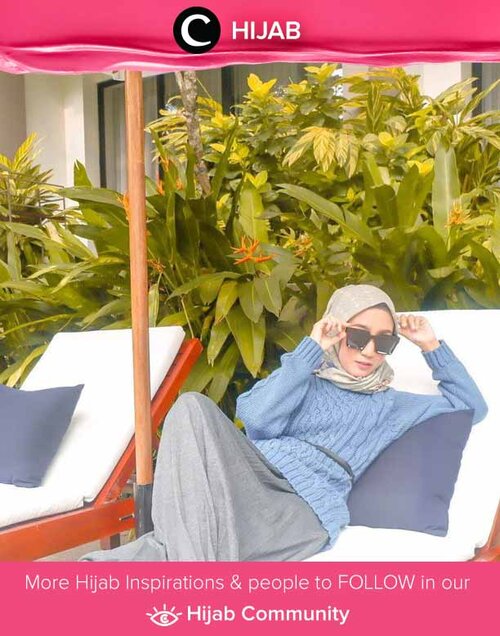 Vacay mode: ON. Happy weekend, Clozetters! Simak inspirasi gaya Hijab dari para Clozetters hari ini di Hijab Community. Yuk, share juga gaya hijab andalan kamu.