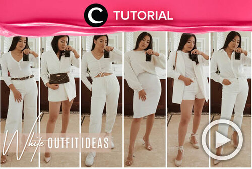 Bosan tampil all-black? Saatnya ganti outfit-mu jadi all-white: https://bit.ly/3u0opb3. Video ini di-share kembali oleh Clozetter @salsawibowo. Intip juga tutorial lainnya di Tutorial Section.