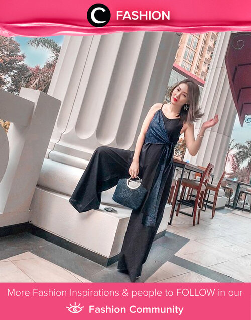 Clozette Ambassador @vicisienna struck a pose with her statement jumpsuit from Jolie Clothing.Simak Fashion Update ala clozetters lainnya hari ini di Fashion Community. Yuk, share outfit favorit kamu bersama Clozette.