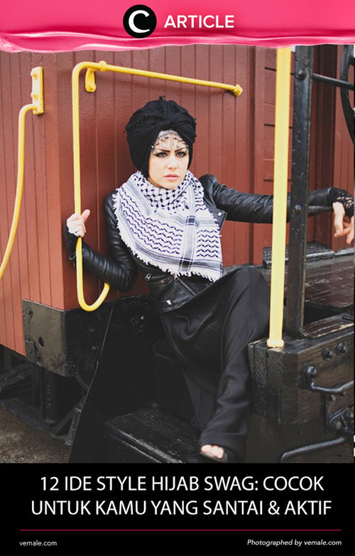 Akhir-akhir ini istilah Hijab Swag sedang begitu populer di kalangan para hijabers. Untuk kamu yang belum terlalu tahu, simak penjelasan dan contohnya di http://bit.ly/2980QDJ. Simak juga artikel menarik lainnya di http://bit.ly/ClozetteInsider