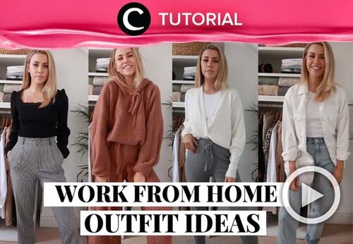 Bekerja dari rumah bukan artinya kamu tak bisa dress-up, Clozetters! Coba intip video berikut: https://bit.ly/3ytzzaG untuk inspirasi OOTD yang nyaman dan stylish saat work from home. Video ini di-share kembali oleh Clozetter @raniaalda. Lihat juga tutorial lainnya di Tutorial Section.