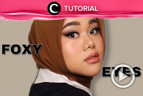 Clozetter @shafirasyahnaz membagikan kembali video beauty influencer Fatya Biya tentang tampilan makeup foxy eyes yang cocok untuk kamu para hijaber. Lihat di: https://bit.ly/34qfoNC. Jangan lupa kunjungi Tutorial Section untuk mengintip berbagai video tips dan tutorial lainnya! 