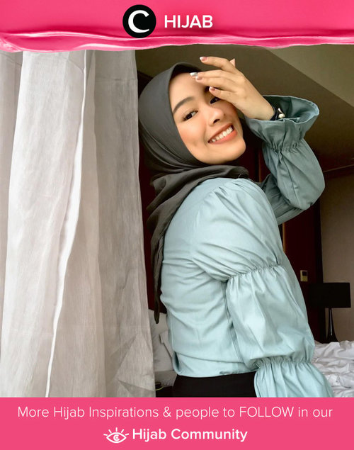 Following the trend, Clozette Ambassador @fazkyazalicka looks adorable in puffy-sleeved blouse. Simak inspirasi gaya Hijab dari para Clozetters hari ini di Hijab Community. Yuk, share juga gaya hijab andalan kamu.