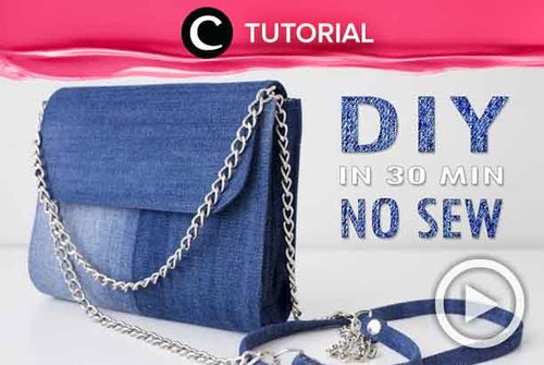 Transform your old jeans into a pretty purse bag without sewing! Check the tutorial here: http://bit.ly/2lCRY4G. Video ini di-share kembali oleh Clozetter @dintjess. Temukan juga tutorial menarik lainnya di Tutorial Section.