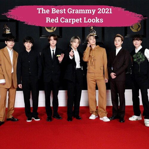 Nggak hanya sebagai ajang penghargaan musik paling bergengsi, Grammy Awards juga dinanti karena penampilan para tamu di atas red carpet yang selalu ikonik dengan pakaian buatan desainer ternama.Slide left untuk lihat tampilan terbaik dari Grammy Awards red carpet tahun ini! Mulai dari Taylor Swift dengan dress yang merupakan penggambaran dari dua album terbarunya, HAIM dengan pakaian berwarna senada, hingga Harry Styles yang mencuri perhatian dengan boa bulu berwarna ungu. Mana nih penampilan yang paling kamu suka?✨In order: BTS - HAIM - Dua Lipa - Anderson Paak & Bruno Mars - Taylor Swift - Harry Styles - Billie Eilish - Noah Cyrus📷 @bts.bighitofficial @haimtheband @dualipa @anderson._paak @brunomars @taylorswift @harrystyles @billieeilish @noahcyrus #ClozetteID #Grammy2021 #GrammyAwards #RedCarpetLooks