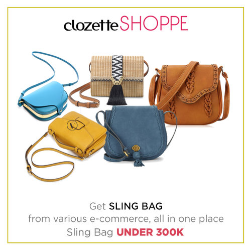 Sling bag merupakan padanan yang tepat untuk apapun outfitmu. Bentuknya yang kecil dan modelnya yang stylish mudah dibawa saat berpergian dan membuatmu tetap tampil modis. Belanja sling bag baru DI BAWAH 300k via #ClozetteSHOPPE!
http://bit.ly/1Q3VnLG