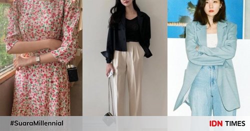 Inspirasi Korean Outfit yang Lagi Populer, Hijab Friendly!