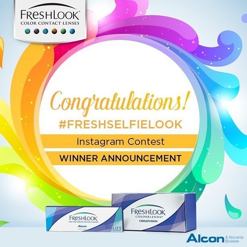 Your wait is over! Kami sudah memilih 10 pemenang kontes #FreshSelfieLook bersama #FreshlookID, lho dan pemenangnya akan kami DM secara langsung melalui Instagram. So like this post if you confident winning this contest. ;) #ClozetteID