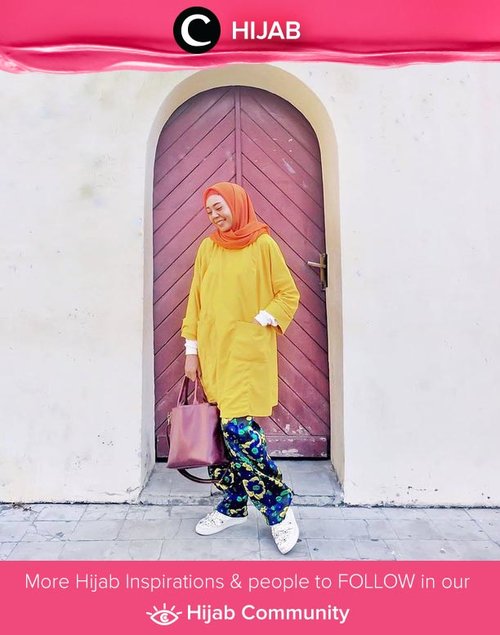 Clozetter @zilqiah puts all fresh colors in one look! Super playful! Simak inspirasi gaya Hijab dari para Clozetters hari ini di Hijab Community. Yuk, share juga gaya hijab andalan kamu.