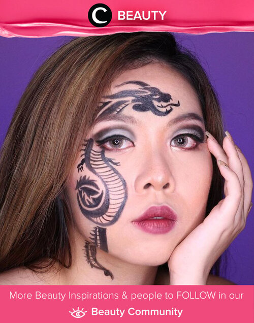 "You must have a dragon hidden inside you. When you need, you let the dragon out." what a beautiful quote from Anderson Silva! Image shared by Clozetter @adekumala. Simak Beauty Update ala clozetters lainnya hari ini di Beauty Community. Yuk, share produk favorit dan makeup look kamu bersama Clozette.