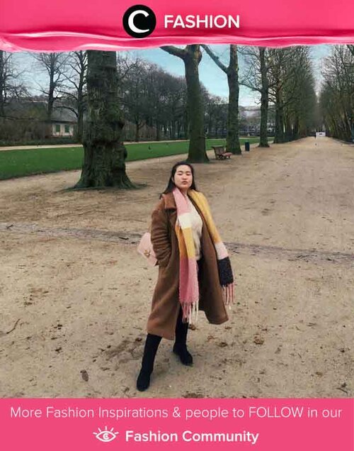 Who's not bothered by the crowd like Clozetter @reginabundiarti on her latest winter vacation? Simak Fashion Update ala clozetters lainnya hari ini di Fashion Community. Yuk, share outfit favorit kamu bersama Clozette.