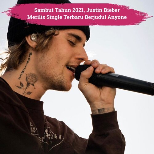 Menyambut tahun baru 2021, Justin Bieber merilis single yang berjudul Anyone. Lagu ini menjadi lagu baru Justin Bieber setelah merilis lagu Lonely dan Holy di akhir tahun 2020. Ia juga menjadi teman duet Shawn Mendes untuk lagu Monster.Video yang disutradarai oleh Colin Tilley itu menampilkan visual yang teinspirasi dari film Rocky dan melibatkan Zoey Deutch sebagai pemeran perempuan. Rocky merupakan film yang dibintangi oleh Sylvester Stallone dan dirilis pada 1976. Justin berperan sebagai pemain tinju era 1940-an dan mendapatkan semangat dari perempuan yang sangat dicintainya.Swipe left untuk melihat cuplikan videonya✨📷youtube.com/justinbieber#ClozetteID