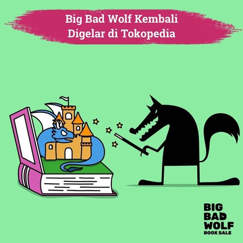 Pandemi virus corona nggak dapat menghalangi para bookworm untuk berburu buku kesukaannya!📚 Tahun ini, kamu tetap bisa mencari buku-buku terbaik di event Big Bad Wolf yang diadakan secara virtual melalui Official Store Tokopedia tanggal 1, 2 dan 5-7 Oktober 2020. Are you ready to hunt your favorite book?📷 @bbwbooks_id#ClozetteID #BBW #book #bazaarbuku