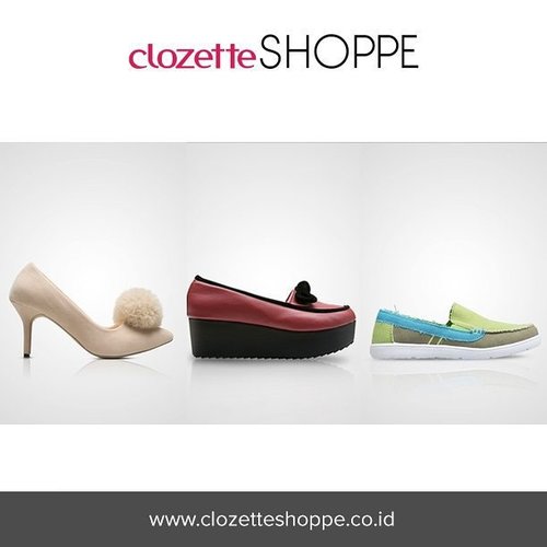 Awal tahun ini, bisa jadi awal gaya kamu untuk mencoba sesuatu yang baru. Misalnya, belanja berbagai model/warna sepatu yang belum kamu punya. BELANJA di #ClozetteSHOPPE yuk!  http://bit.ly/shoppeshoes
#ClozetteID #shoes #sotd #shoesoftheday #jualsepatu
