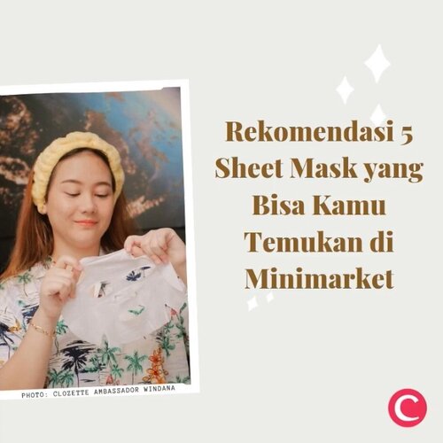 Sheet mask bisa dibilang menjadi salah satu “kuncian” skincare banyak orang. Sayangnya menemukan skincare ini belum terlalu mudah, kamu harus mengunjungi department store atau berbelanja online untuk menemukan banyak masker tisu ini. Tak perlu khawatir, melalui video berikut Clozette sudah merangkum beberapa sheet mask yang bisa kamu temukan secara mudah di mini market terdekat. Yuk, intip untuk cari tahu! #ClozetteID #ClozetteIDVideo.📷 @eminacosmetics @ariul_id @garnierindonesia @pondsindonesia @wardahbeauty