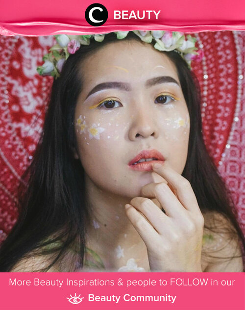  Spring makeup look inspiration. Full of flowers. Simak Beauty Updates ala clozetters lainnya hari ini di Beauty Community. Image shared by Clozetter: @reginabundiarti. Yuk, share beauty product andalan kamu.