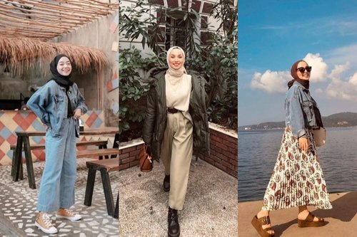 7 Cara Berpakaian Stylish dengan Hijab Segi Empat Biar Tak Tampak Tua