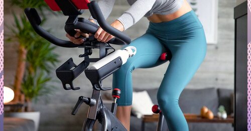 spin class exercise bike