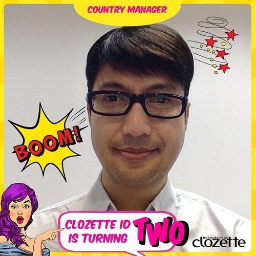 "Clozette Indonesia is the first fashion & beauty social network in Indonesia 
and we want to be the first and also the one and only in Clozetter's heart." -Rolly Pane, Country Manager Clozette Indonesia 
#ClozetteID #ClozetteCrew #TWOnderfulJourney #ClozetteID2ndAnniversary