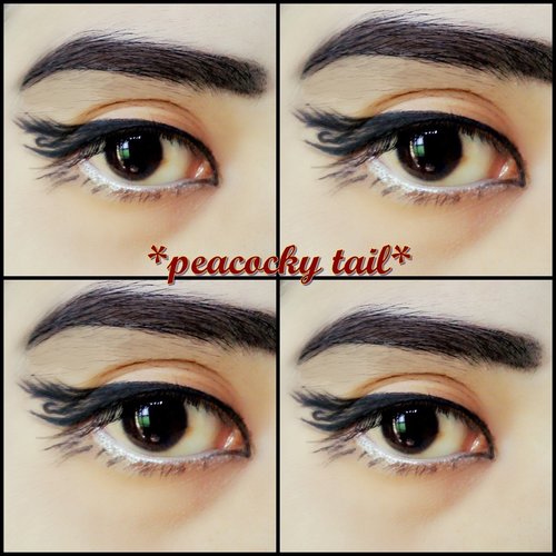  Peacocky Eyeliner by Me.
