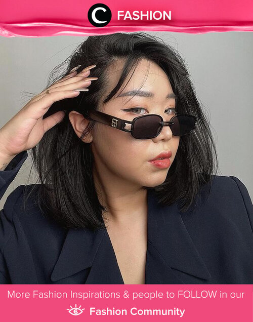 Steal this girl boss look ala Clozetter @beatricenathania with square sunglasses and stylish blazer! Simak Fashion Update ala clozetters lainnya hari ini di Fashion Community. Yuk, share outfit favorit kamu bersama Clozette.