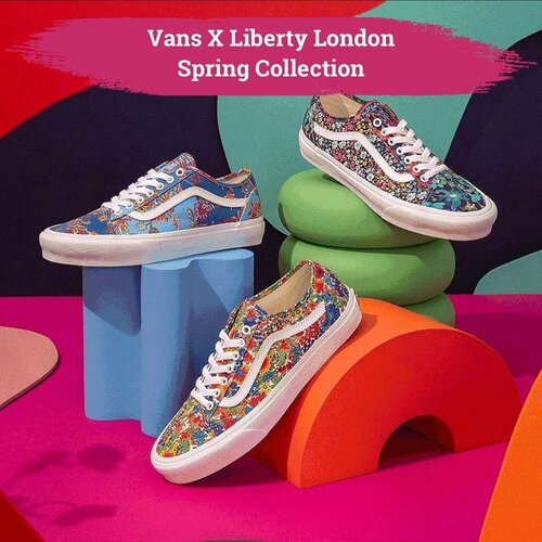 Vans dan Liberty London berkolaborasi untuk spring collection dalam koleksi pakaian dan aksesori wanita. Koleksinya terdiri dari footwear dan apparel collection yang dibuat dengan Liberty of London Fabrics. Untuk footwear terdiri dalam tiga desain Old Skool Vans yang terinspirasi dari floral🌸 Selain itu, koleksi lainnya juga ada sepatu, tas, jaket, serta bucket hat. Go check vans.com, Clozetters!✨

📷 @hypebeast

#ClozetteID