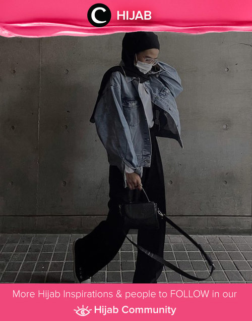 Another boyish look inspo by Clozette Ambassador @karinaorin. Simak inspirasi gaya Hijab dari para Clozetters hari ini di Hijab Community. Yuk, share juga gaya hijab andalan kamu.