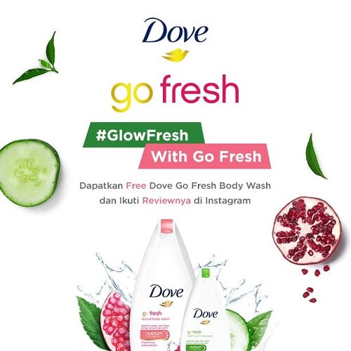 Hi Clozetters, siapa aja nih yang sudah terima Dove Go Fresh Body Wash-nya?? Jangan lupa  share pengalaman kamu dengan Dove Go Fresh Body Wash di Instagram dengan hashtag #DoveGlowFresh #Dove_IDN #ClozetteXDove_IDN. Tag @ClozetteID & @Dove juga yaa. Can't wait to see your review!#ClozetteID