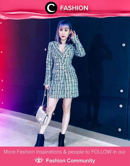 Glam look in boots? Clozetter @ladies_journal nailed it perfectly! Simak Fashion Update ala clozetters lainnya hari ini di Fashion Community. Yuk, share outfit favorit kamu bersama Clozette.