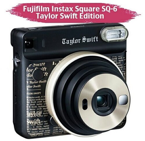 [Fujifilm Instax Square SQ-6 Taylor Swift Edition].@taylorswift berkolaborasi dengan Fujifilm mengeluarkan kamera polariod Instax Square dan Instax Square Film Square edisi spesial Taylor Swift! Kedua produk ini dilengkapi dengan tanda tangan Tay di belakang untuk kamera, dan di sudut kanan bawah untuk square film..Menurut kabar, produk ini akan dirilis bulan Oktober, namum dilansir dari Instagram @instaxindonesia, kita juga bisa mendapatkan produk ini melalui cara pre order..Hmm.. Kira-kira harganya berapa ya?.📸 instaxindonesia#ClozetteID ##TSinstax