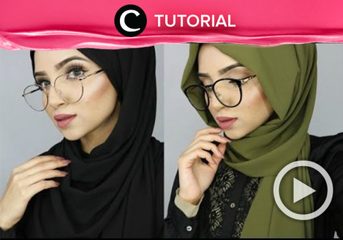 Pengguna kacamata dan berhijab? Agar kacamatamu cocok dengan gaya hijab dan bentuk wajahmu, yuk cek video berikut ini http://bit.ly/2wXTIqF. Video ini di-share kembali oleh Clozetter: @aquagurl. Cek Tutorial Updates lainnya pada Tutorial Section.