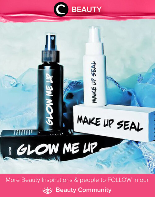 Brand lokal semakin berinovasi dengan memunculkan produk-produk baru! Salah satunya setting spray dari Nauli Cosmetics. 
Menghadirkan 2 varian setting spray: glow me up (mengandung shimmer yang dapat membuat wajah jadi keliatan glowing) dan make up seal (membuat eyeshadow lebih pigmented dan mengunci foundation agar tidak cakey).
.
Simak Beauty Updates ala clozetters lainnya hari ini di Beauty Community. Image shared by Clozetter: @piiziiwiizii. Yuk, share beauty product andalan kamu.